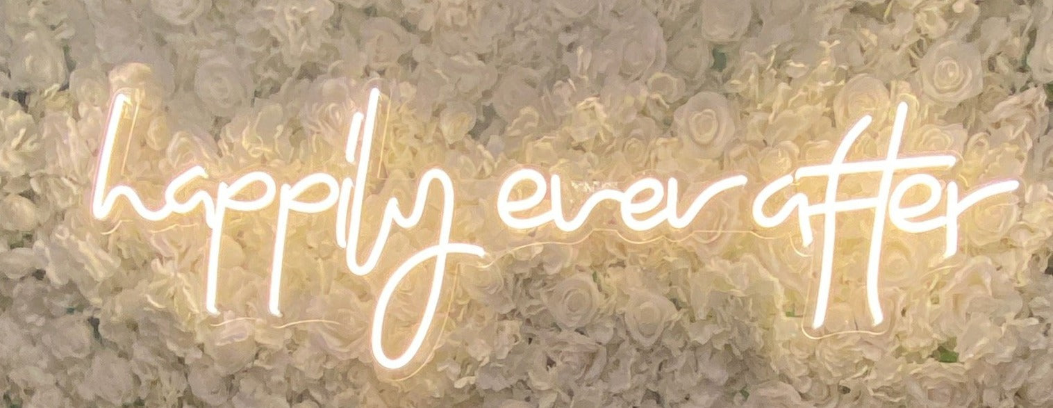 "happily ever after" Neon Sign